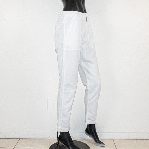 XiRENA $248 Women's Tucker Pant in White Cotton slouchy sz XS - Picture 5 of 12